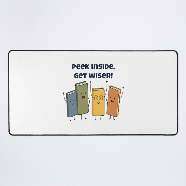Item preview, Peek Inside, Get Wiser - Cute Cartoon designed and sold by Latitude 1°N.