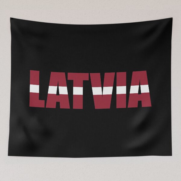 Item preview, Latvia Flag LV designed and sold by shitpostee.