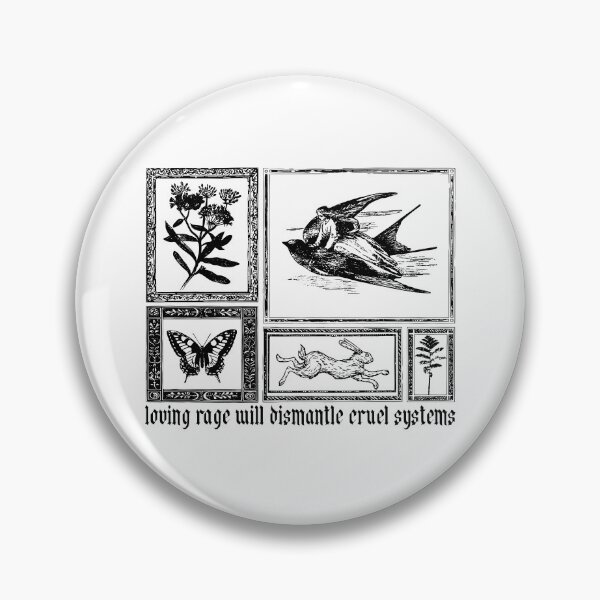 Item preview, Loving Rage Will Dismantle Cruel Systems designed and sold by Nonconformking.