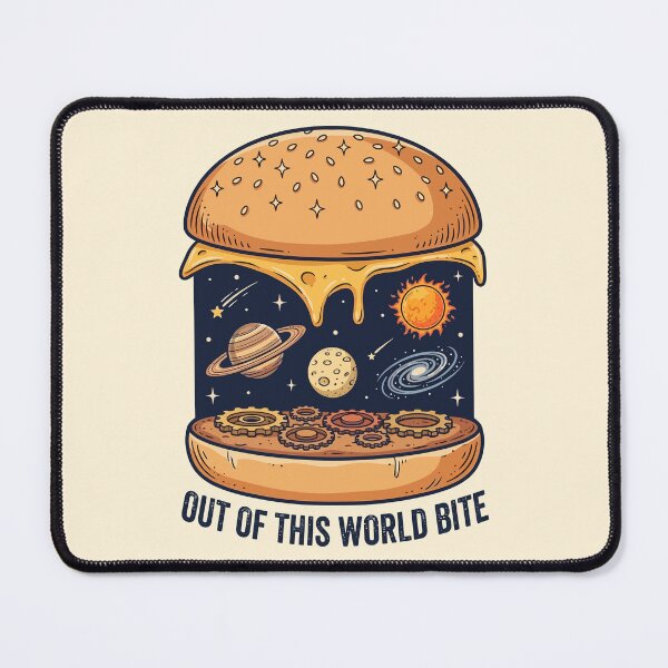 Item preview, Out Of This World Bite Steampunk Space Burger designed and sold by Amir Faysal.