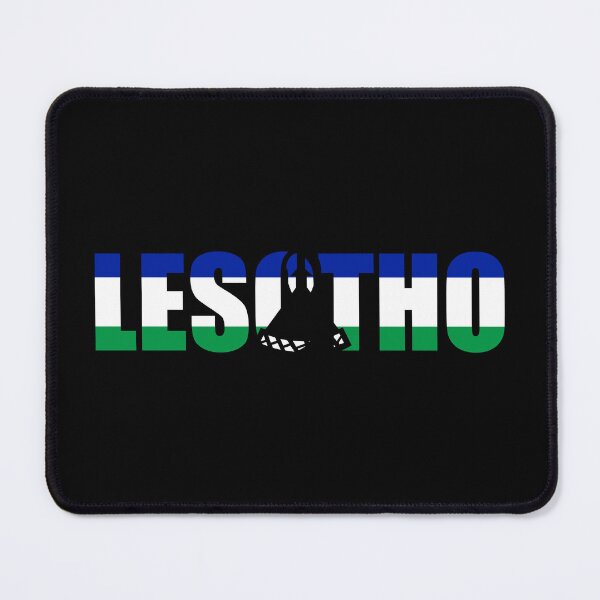 Item preview, Lesotho Flag LS designed and sold by shitpostee.