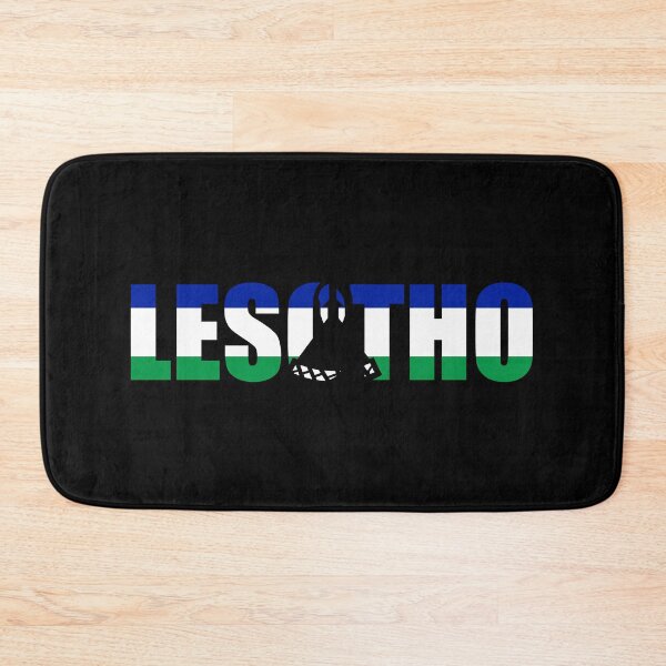 Item preview, Lesotho Flag LS designed and sold by shitpostee.