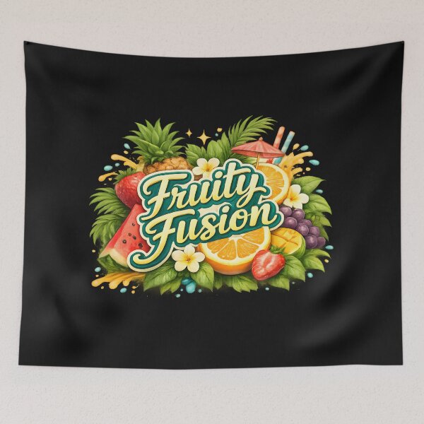 Item preview, Fruity Fusion Tropical Summer Vibes designed and sold by Les-Ink-Studio.