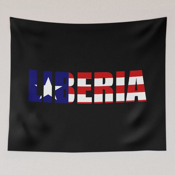 Item preview, Liberia Flag LR designed and sold by shitpostee.