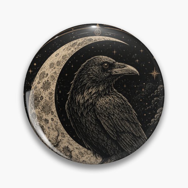 Item preview, Raven Moon designed and sold by ttuniques.