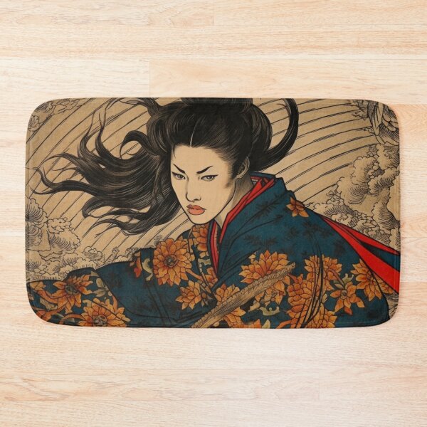 Item preview, Traditional Japanese Illustration - Japanese Girl in Kimono designed and sold by DaisukiTokyo.