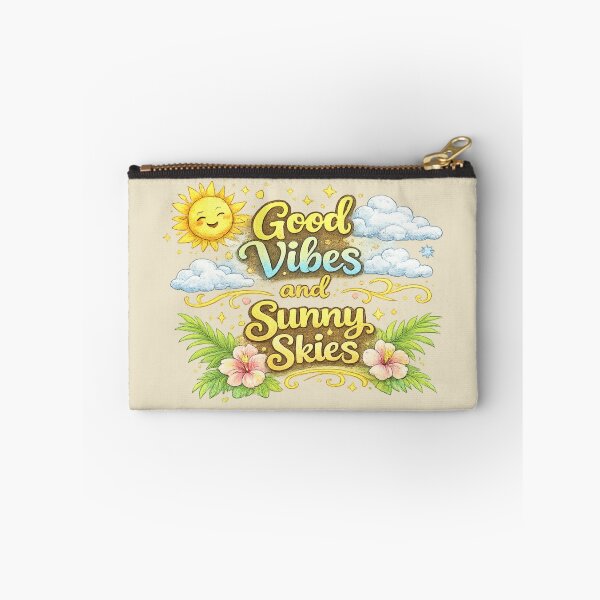 Item preview, Good Vibes and Sunny Skies designed and sold by Someone Thinks It's Funny.