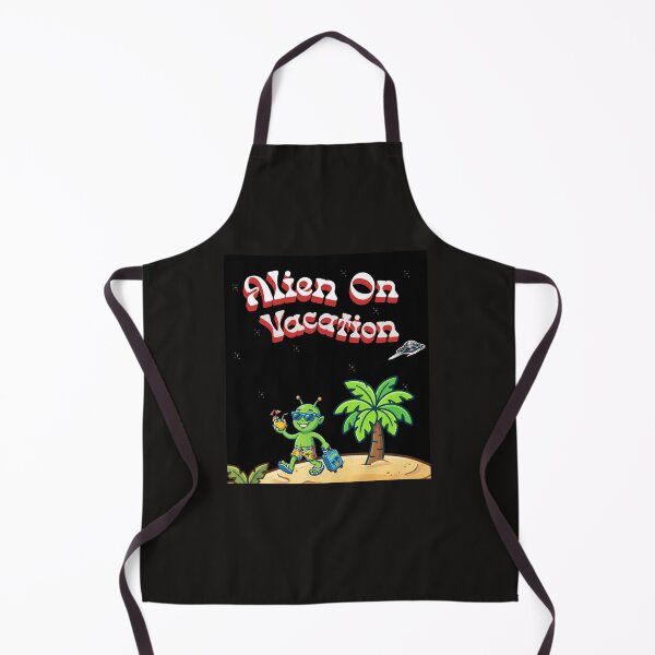 Item preview, Alien On Vacation - Funny Alien Beach Vacation Retro Design designed and sold by Velorand.