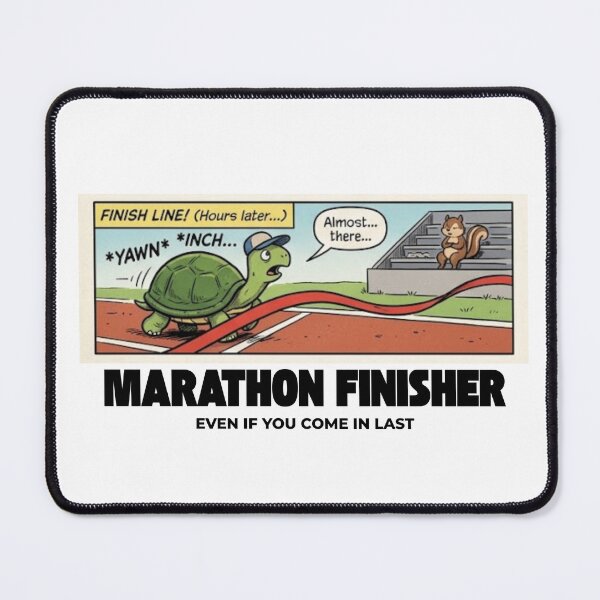 Item preview, Marathon Finisher - Running humor designed and sold by RunningWhiskers.