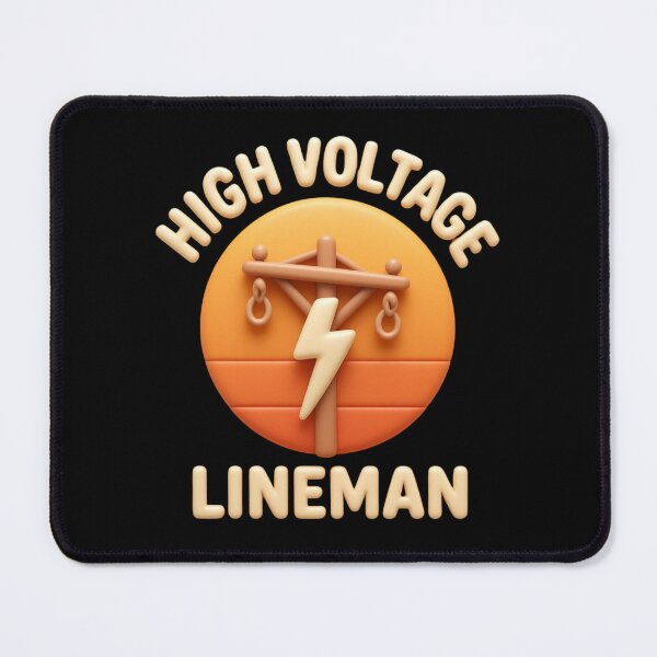Item preview, High Voltage Lineman | American Power Lines Lightning Shirt designed and sold by LabCore.