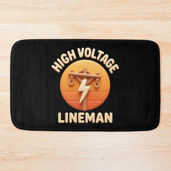 Item preview, High Voltage Lineman | American Power Lines Lightning Shirt designed and sold by LabCore.
