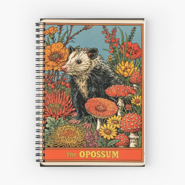 Item preview, Wall Art - Postcard - The Opossum: Psychedelic Nature Fusion designed and sold by ForeverPrintsOK.