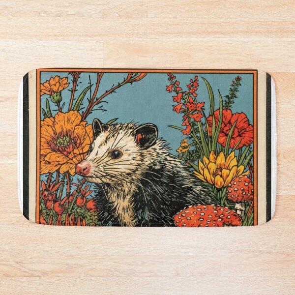 Item preview, Wall Art - Postcard - The Opossum: Psychedelic Nature Fusion designed and sold by ForeverPrintsOK.