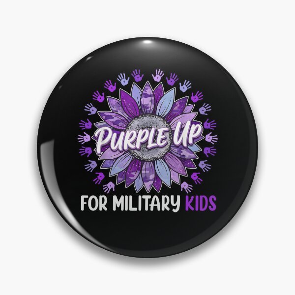 Item preview, Purple Up For Military Kids designed and sold by CharmiA Fox.