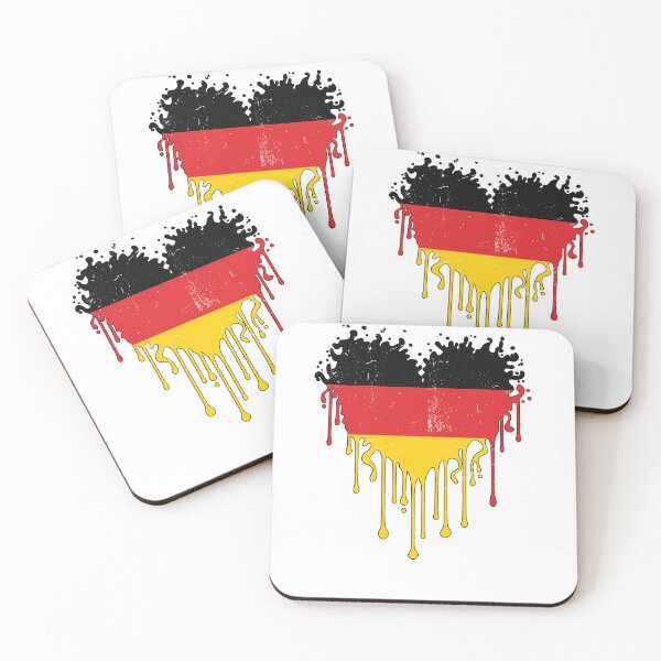 Item preview, Germany Flag - Heart of Passion for Germany Vintage  designed and sold by ZANNIX.