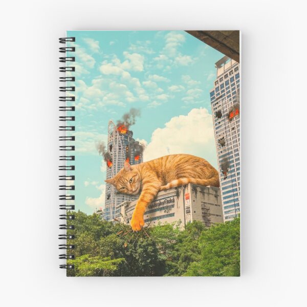 Item preview, Apocalypse Orange Cat Chilling in Bangkok designed and sold by PorfileJ.