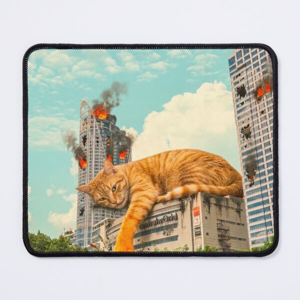 Item preview, Apocalypse Orange Cat Chilling in Bangkok designed and sold by PorfileJ.