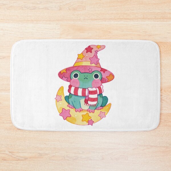 Item preview, Cute Frog Witch Sticker | Witchcore Moon Frog designed and sold by AillustriaAK.