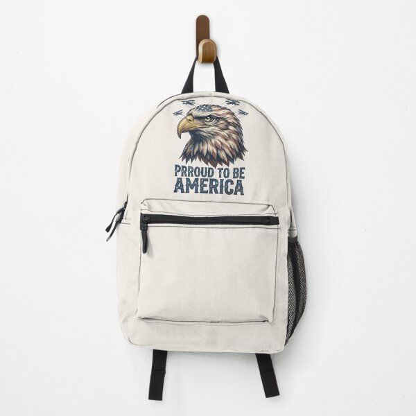 Item preview, Proud to Be America Eagle Shirt – Patriotic Bald Eagle with American Flag Design, Vintage USA Freedom T-shirt designed and sold by ZyxDes.