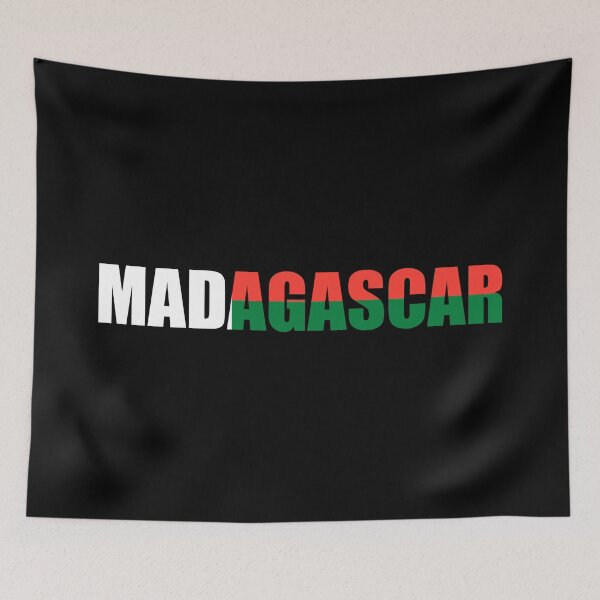 Item preview, Madagascar Flag MG designed and sold by shitpostee.