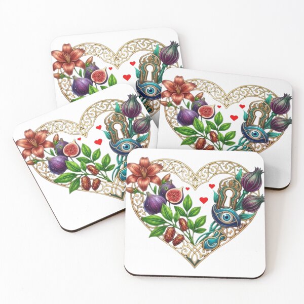 Item preview, Secret Garden Of The Heart - Mystical Filigree Art designed and sold by Salma.Store.