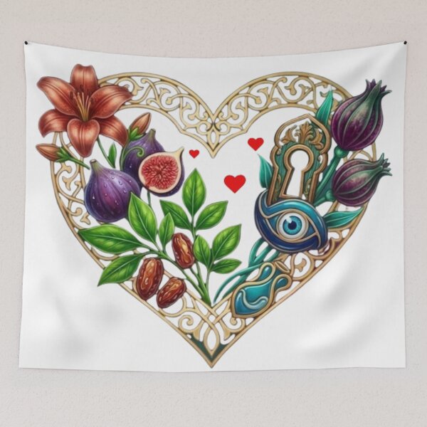 Item preview, Secret Garden Of The Heart - Mystical Filigree Art designed and sold by Salma.Store.