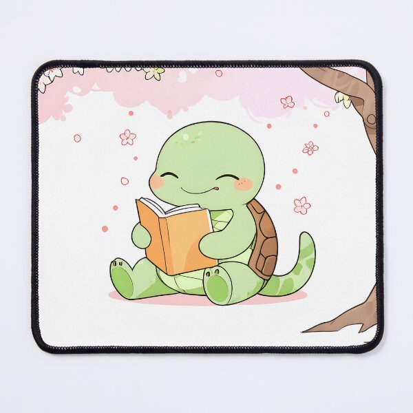 Item preview, Cherry Blossom Turtle — Cozy Spring Kawaii Sticker designed and sold by tommysworks.
