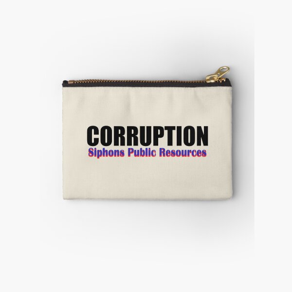 Item preview, Corruption Drains What Belongs to the People designed and sold by annenambiro.