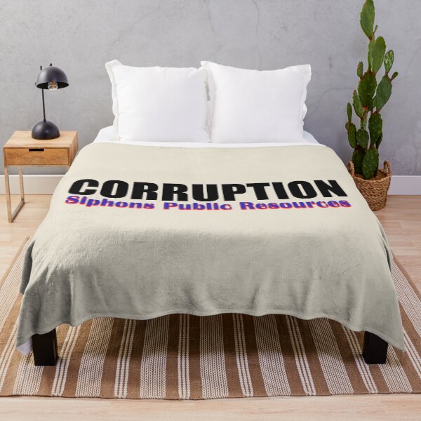 Item preview, Corruption Drains What Belongs to the People designed and sold by annenambiro.