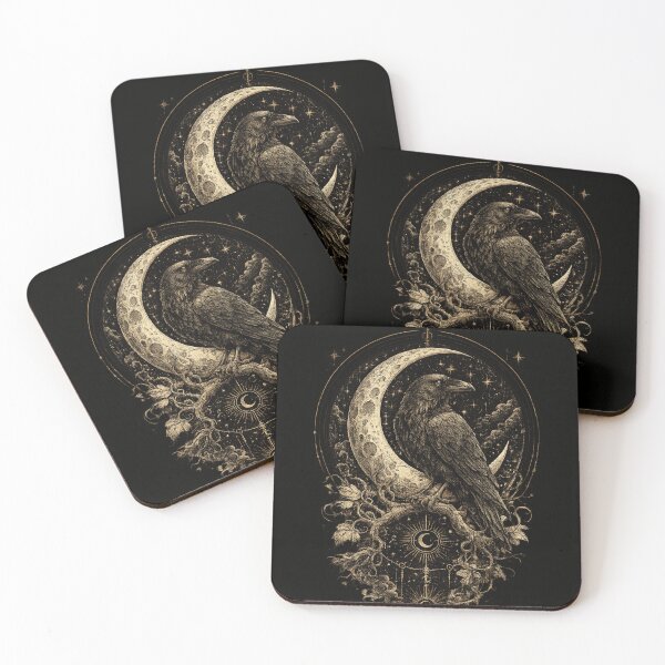 Item preview, Raven Moon designed and sold by ttuniques.
