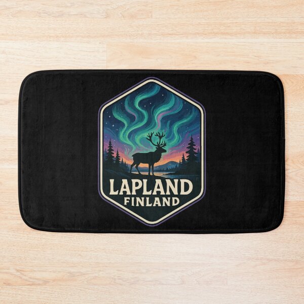 Item preview, Lapland Finland Trippy Art Travel designed and sold by TomFrontierArt.
