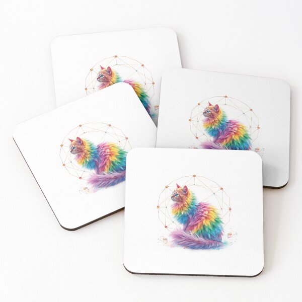 Item preview, Multicolored Furry Rainbow ? Creature designed and sold by Jourdew.