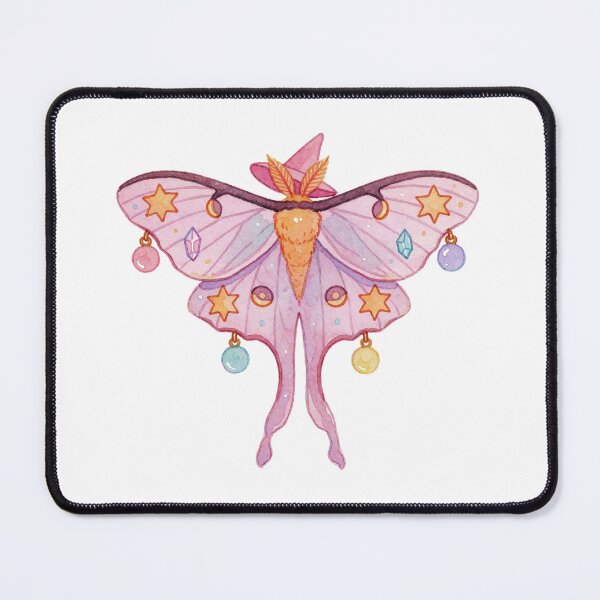 Item preview, Luna Moth Sticker | Celestial Witchcore Art designed and sold by AillustriaAK.