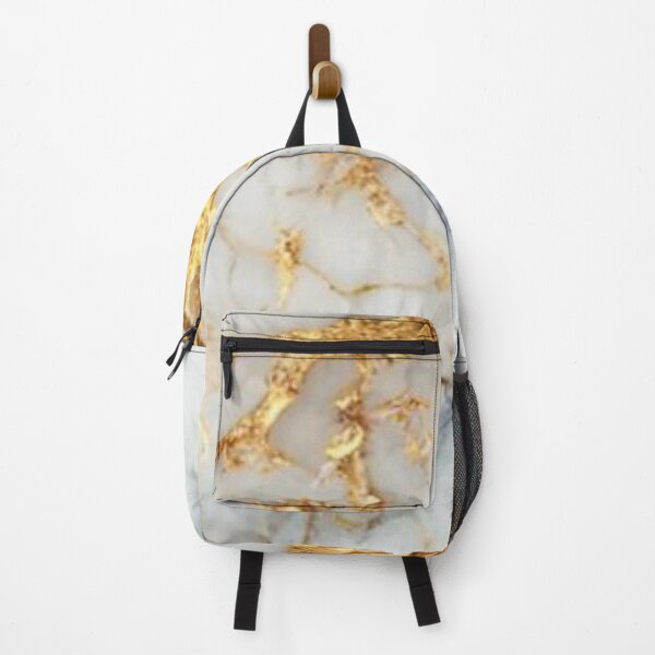 Item preview, White Marble and Gold Veins Abstract Luxury Texture Pattern designed and sold by LYAN-STORE.