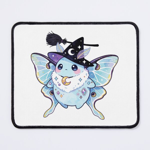 Item preview, Luna Moth Sticker | Celestial Witchcore Art designed and sold by AillustriaAK.