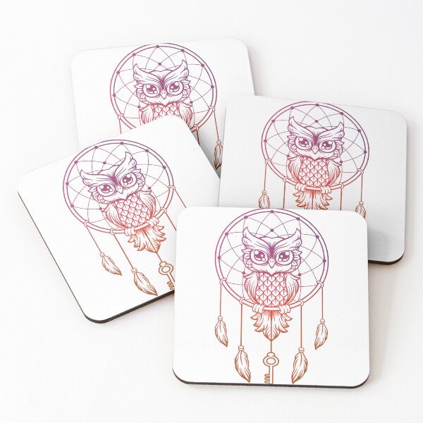 Item preview, DREAM CATCHER OWL designed and sold by BubbleArt001.