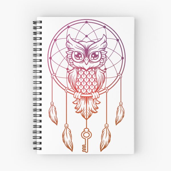 Item preview, DREAM CATCHER OWL designed and sold by BubbleArt001.