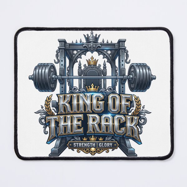 Item preview, Dominate With The King Of The Rack Squat Gear! designed and sold by pradeepvisuals.