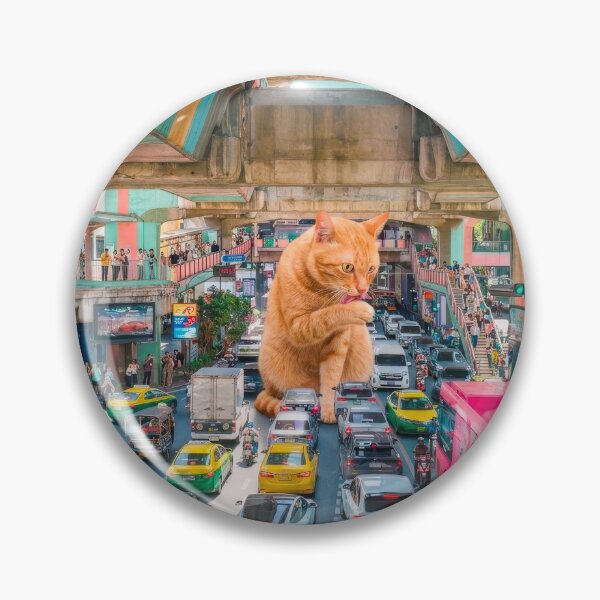 Item preview, Meow Blockade on Bangkok Road designed and sold by PorfileJ.