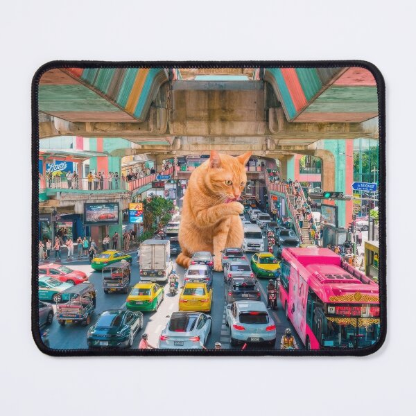 Item preview, Meow Blockade on Bangkok Road designed and sold by PorfileJ.