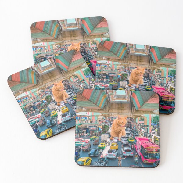 Item preview, Meow Blockade on Bangkok Road designed and sold by PorfileJ.