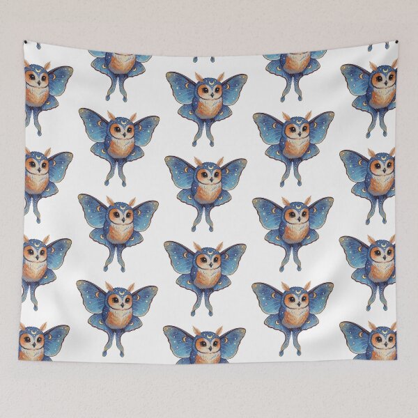Item preview, Luna Moth Sticker | Celestial Witchcore Art designed and sold by AillustriaAK.