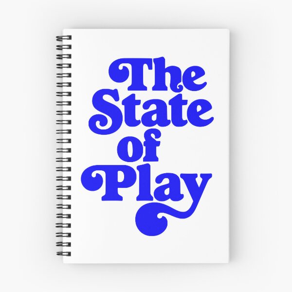 Item preview, Retro The State Of Play Typography Art designed and sold by FaizArtShop.