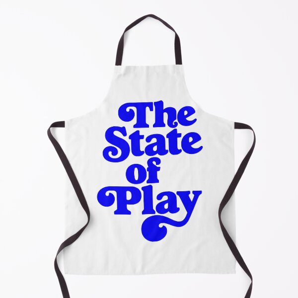 Item preview, Retro The State Of Play Typography Art designed and sold by FaizArtShop.
