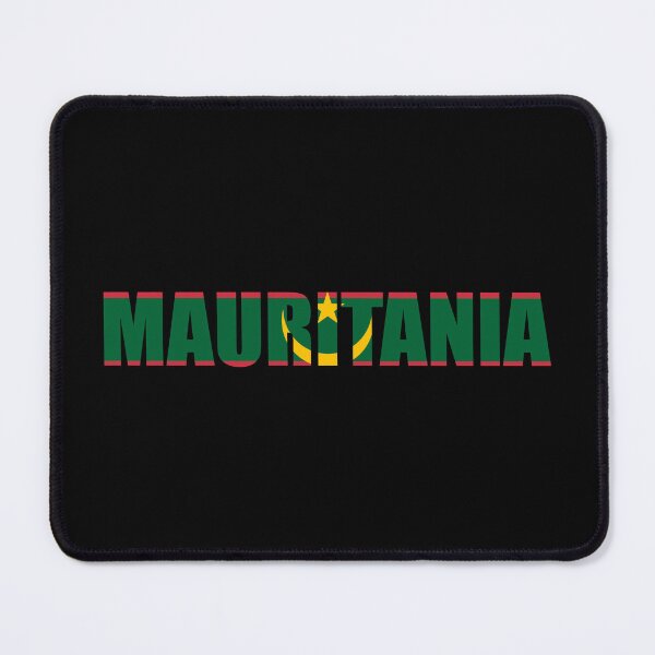 Item preview, Mauritania Flag MR designed and sold by shitpostee.