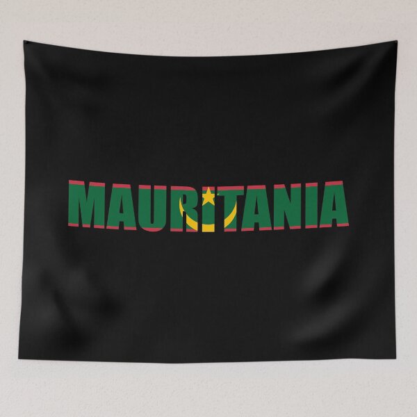 Item preview, Mauritania Flag MR designed and sold by shitpostee.