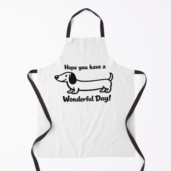 Item preview, Hope You Have a Wonderful Day Dachshund - Cute Wiener Dog Art designed and sold by myforestfog.