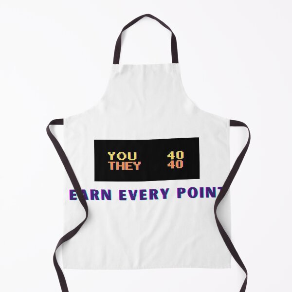 Item preview, Earn Every Point - Tennis Scoreboard Design designed and sold by RunningWhiskers.