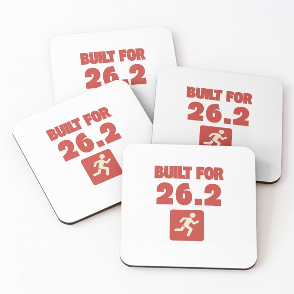 Item preview, Built for 26.2 - Marathon Runner designed and sold by RunningWhiskers.