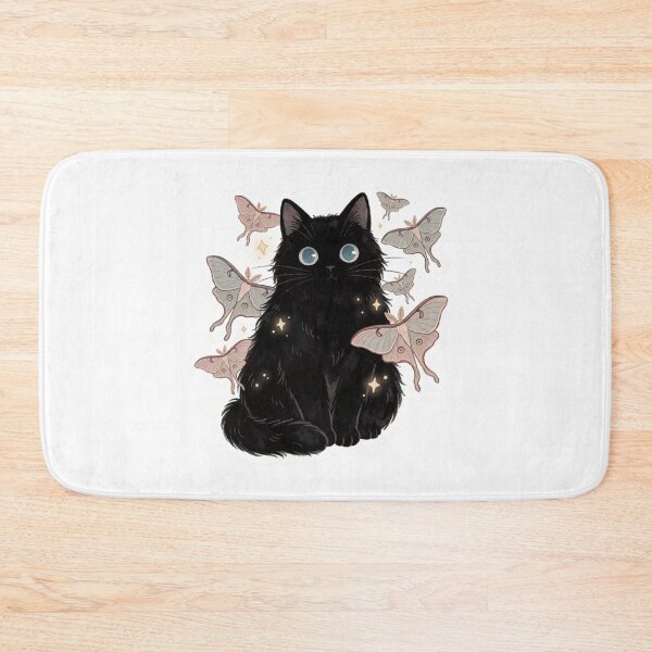 Item preview, Black Cat Sticker | Witchcore Halloween Cat designed and sold by AillustriaAK.